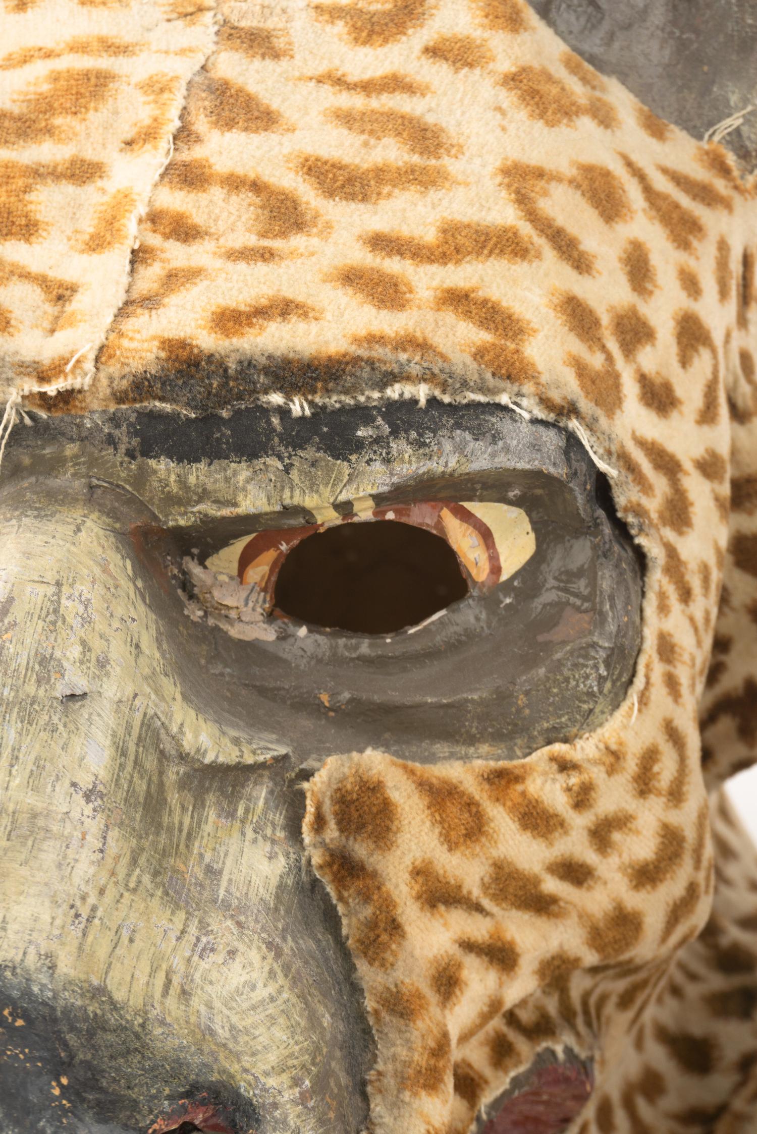 Four Papier Mache Animal Masks