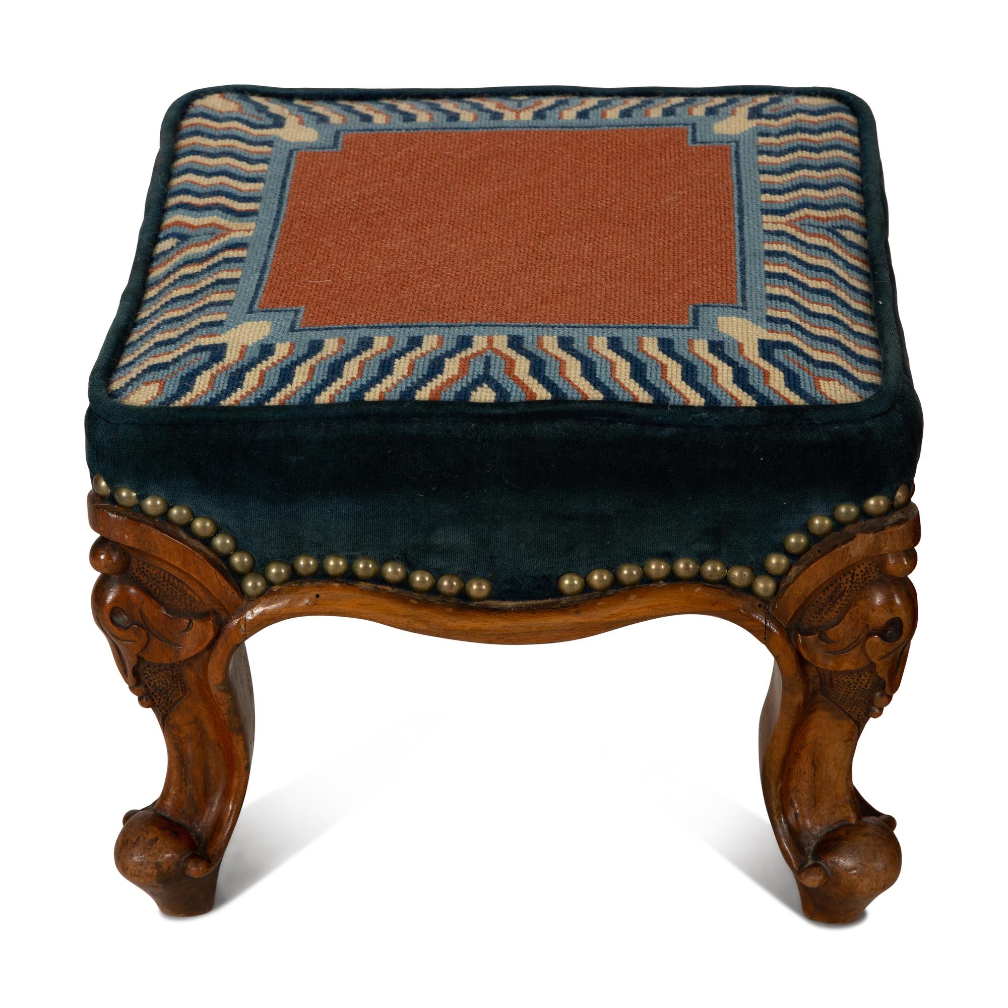 A Group of Three Footstools — 20th Century