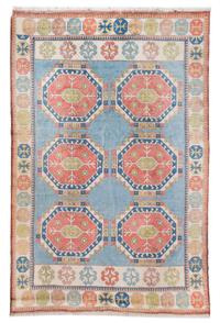 A Caucasian Wool Rug 12 feet 4 inches x 9 feet 8 inches. — LATE 19TH CENTURY