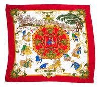 An Hermes 90cm Silk Scarf, 36" x 36".