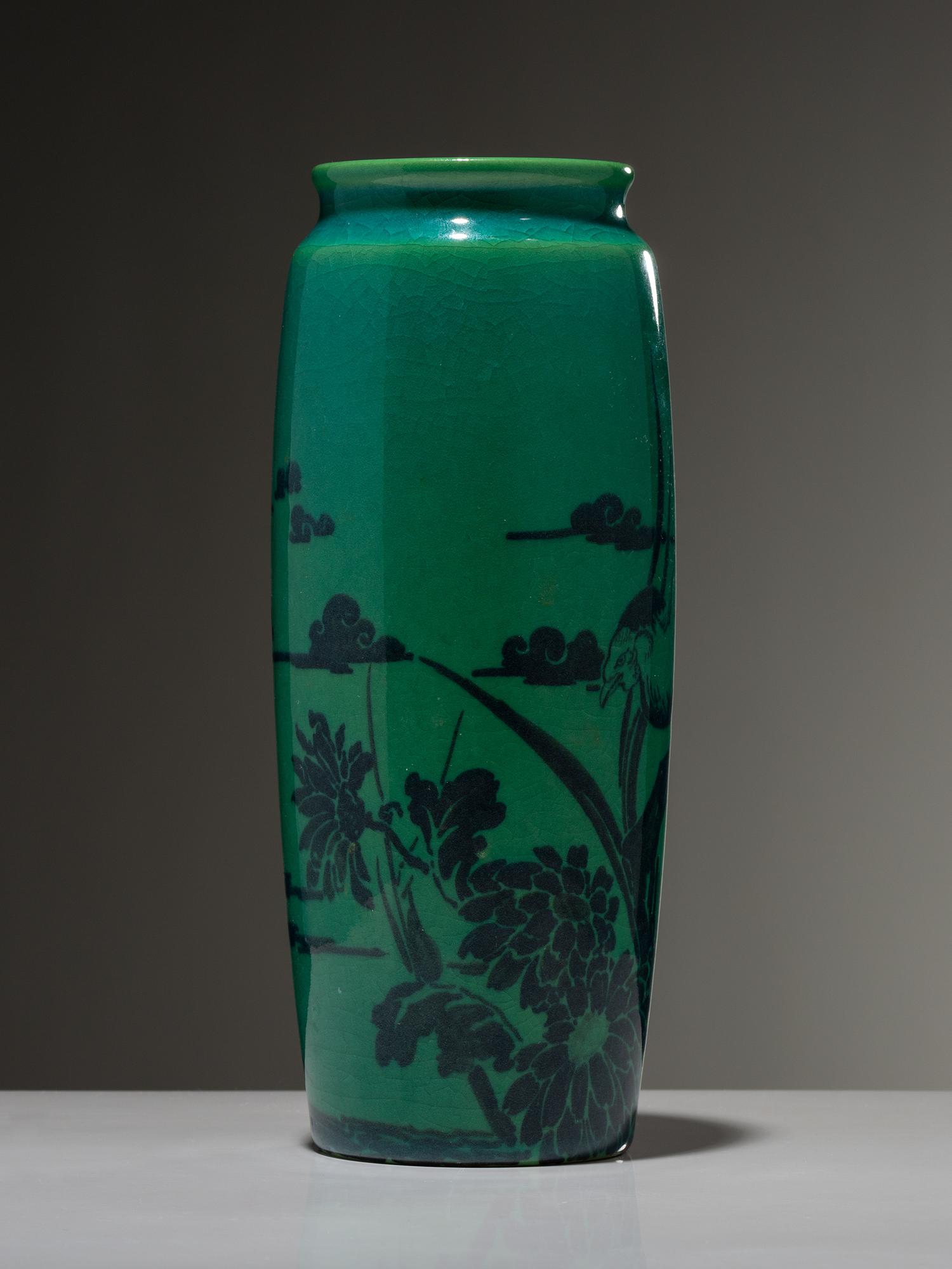 Two-Color Scenic Vase, 1920
