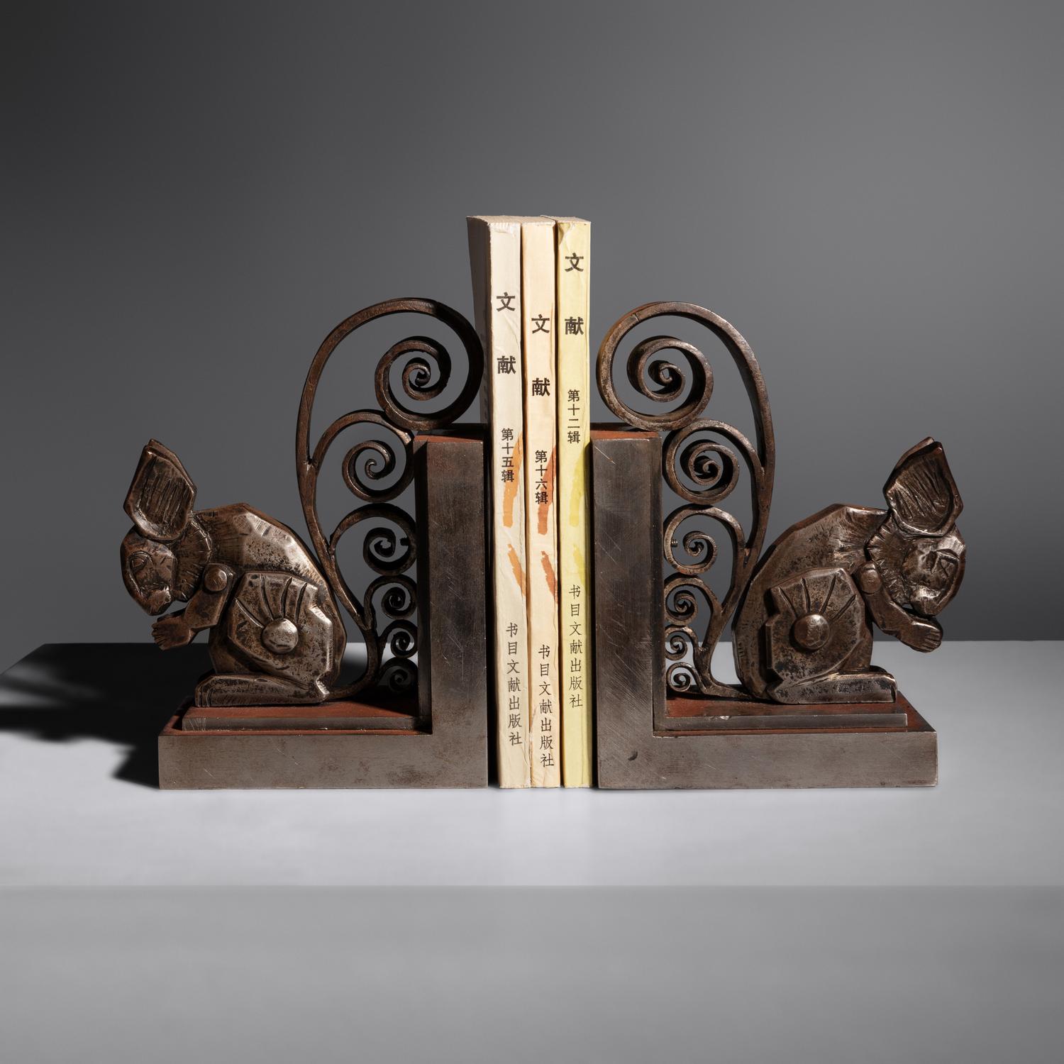 Pair of Squirrel Bookends