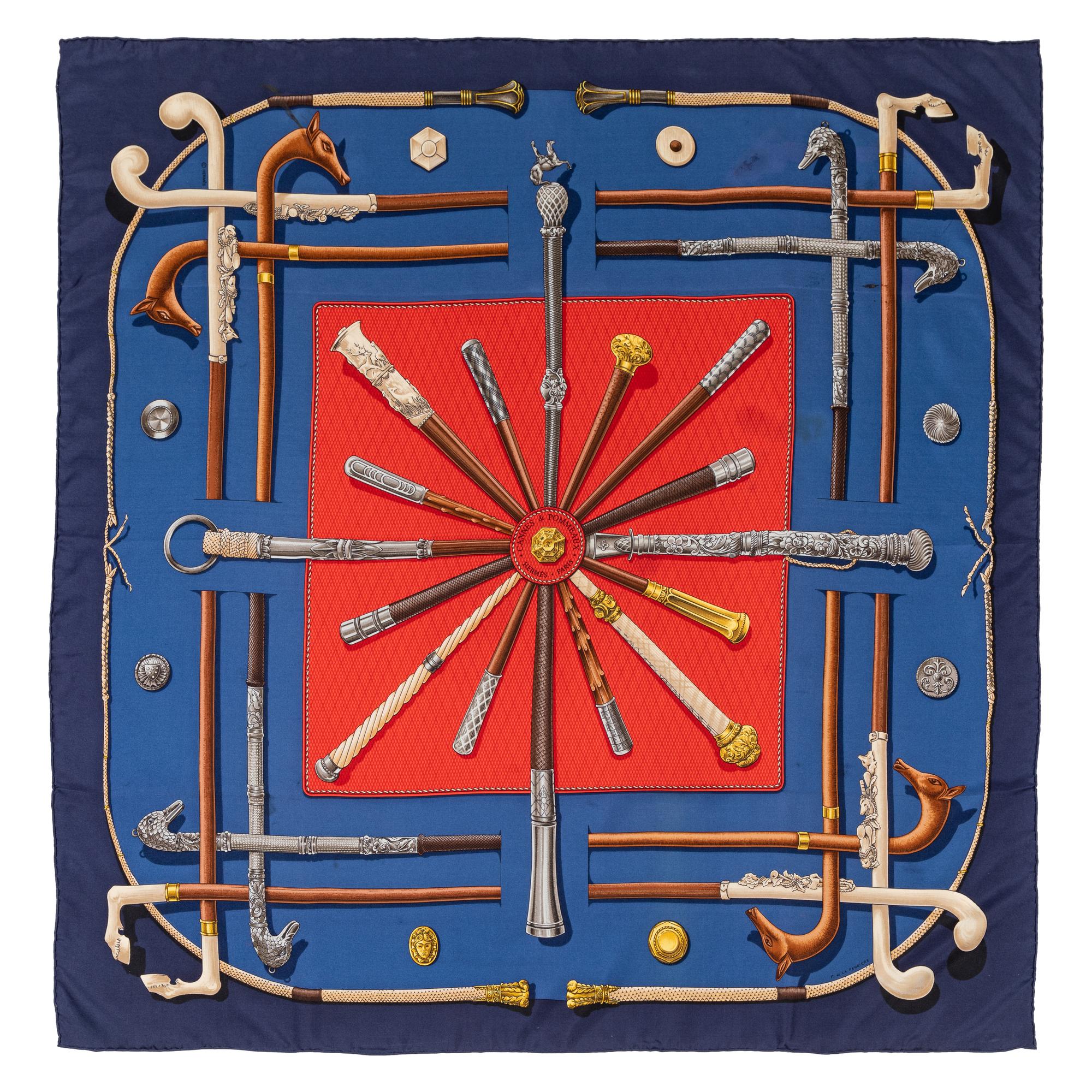 Hermès 90cm Silk Scarf
