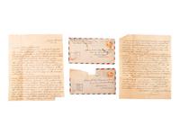 [WORLD WAR II]. Manuscript archive of Private Earl L. Thomas, US Army Air Corps, 1942-1945.