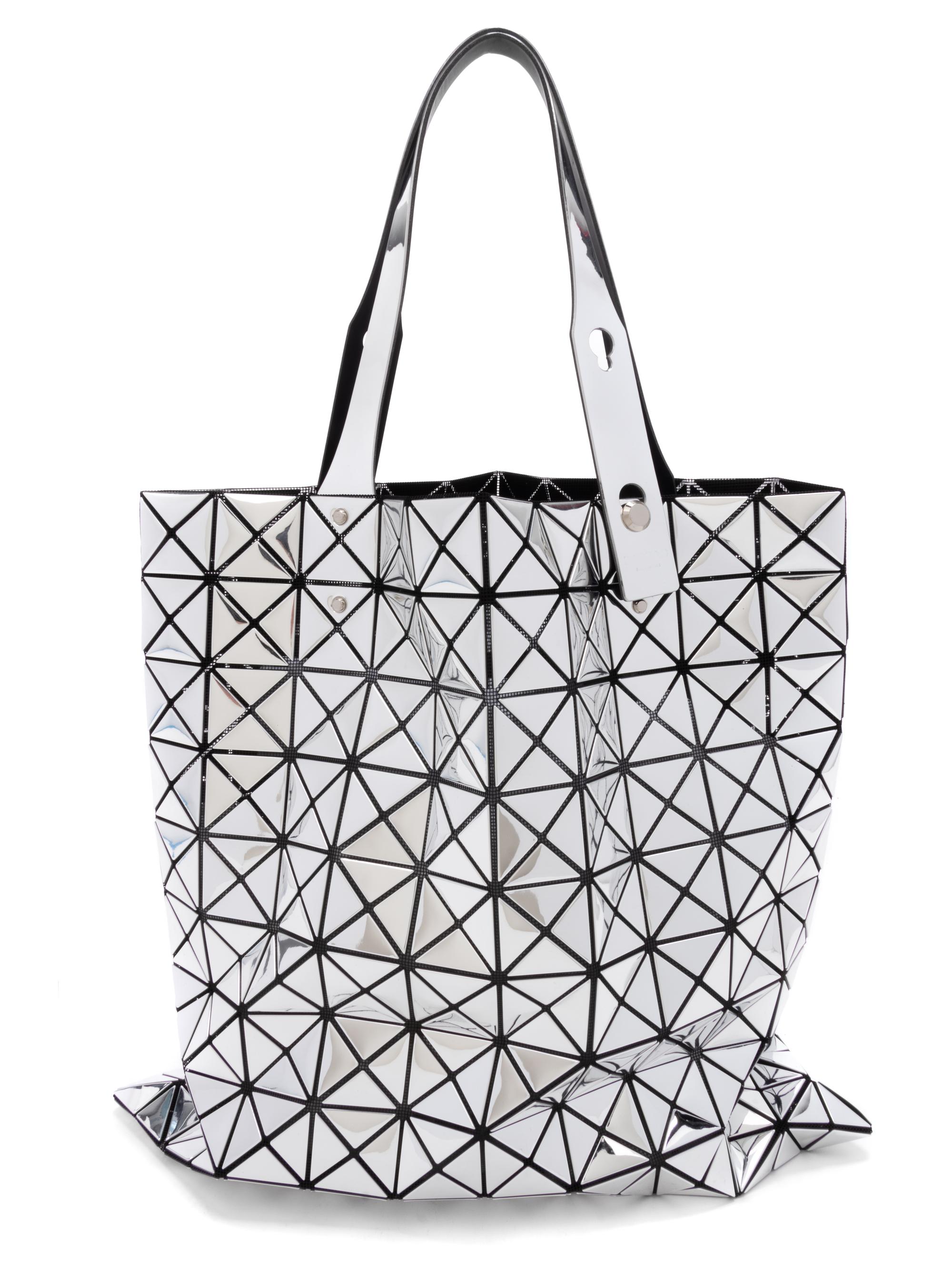 Issey Miyake Silver "BaoBao" Bag, c.2000