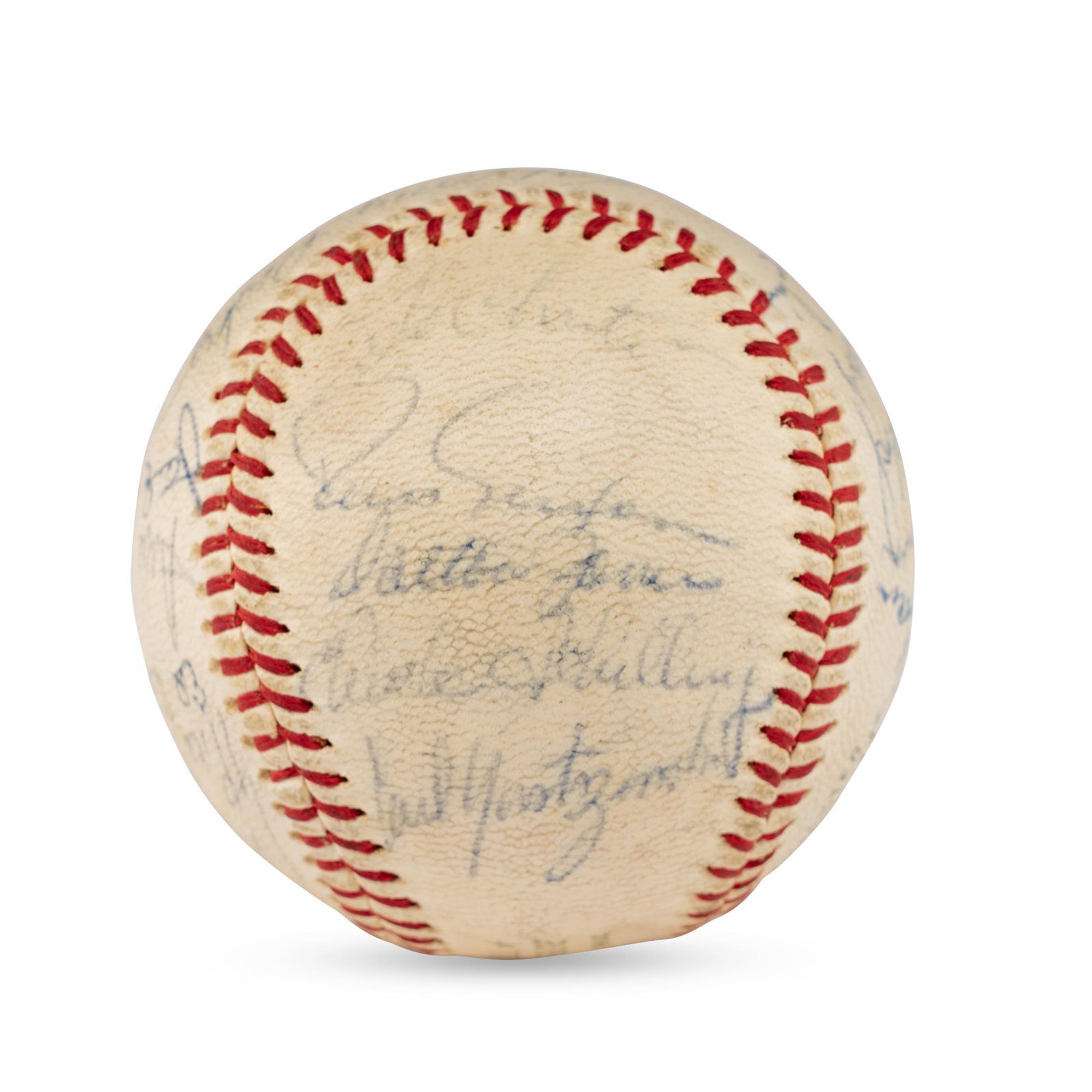 A Large Group of Assorted 1950s-2000s Boston Red Sox Team Signed Autograph Baseballs
