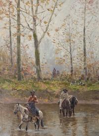 Moving Camp, 1905
