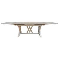 A Painted Draw Leaf Trestle Table 78.5" W x 37" D x 33" H — Italy, 20th Century