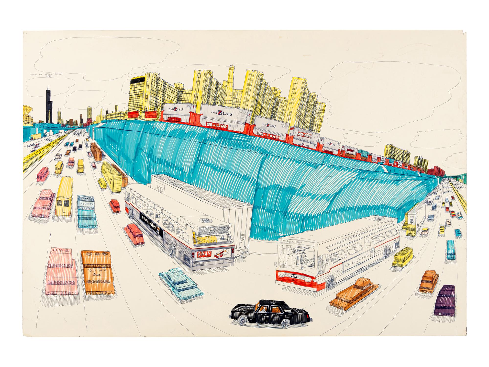Untitled (Dan Ryan Expressway)