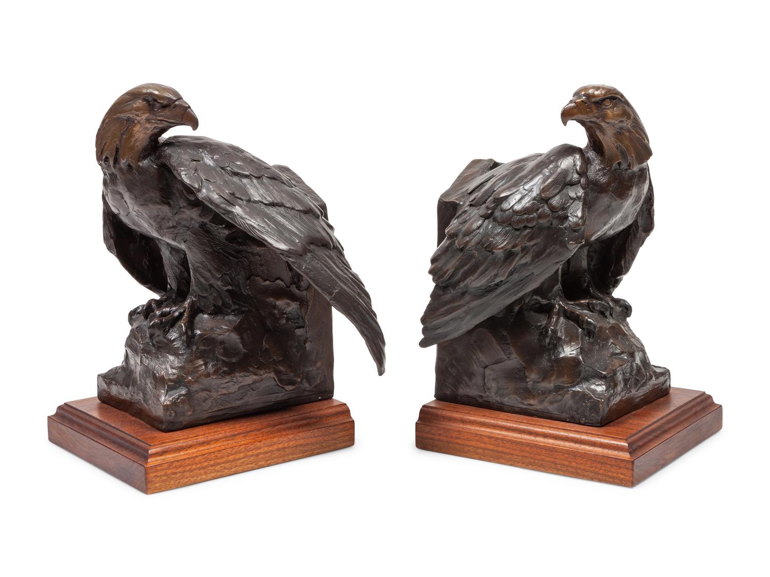 Eagle Bookends , edition 6/100