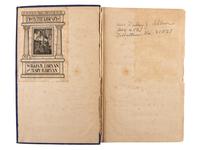 [BRYAN, William Jennings (1826-1925), his copies]. WARDER, George Woodward (1848-1907). The Cities of the Sun. New York: G.W. Dillingham Company, 1901. FIRST AMERICAN EDITION, PRESENTATION COPY, INSCRIBED BY WARDER TO BRYAN.