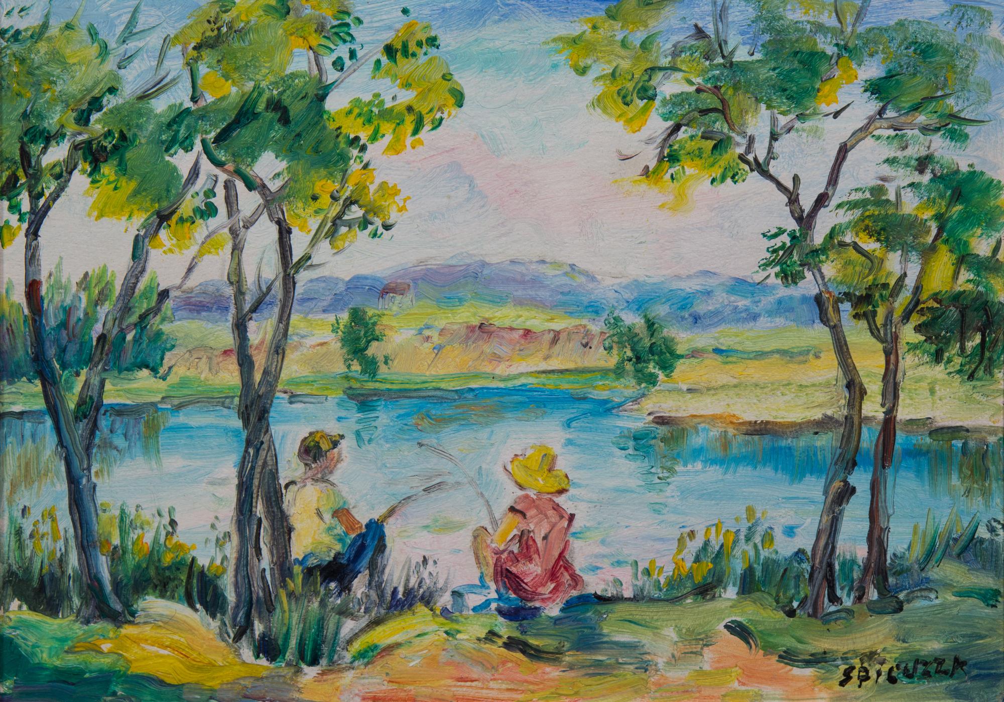 Francesco J. Spicuzza, (Wisconsin, 1883-1962), Fishing