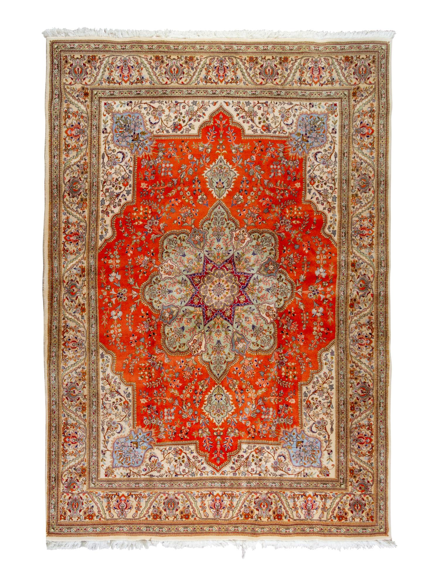 A Tabriz Wool Rug