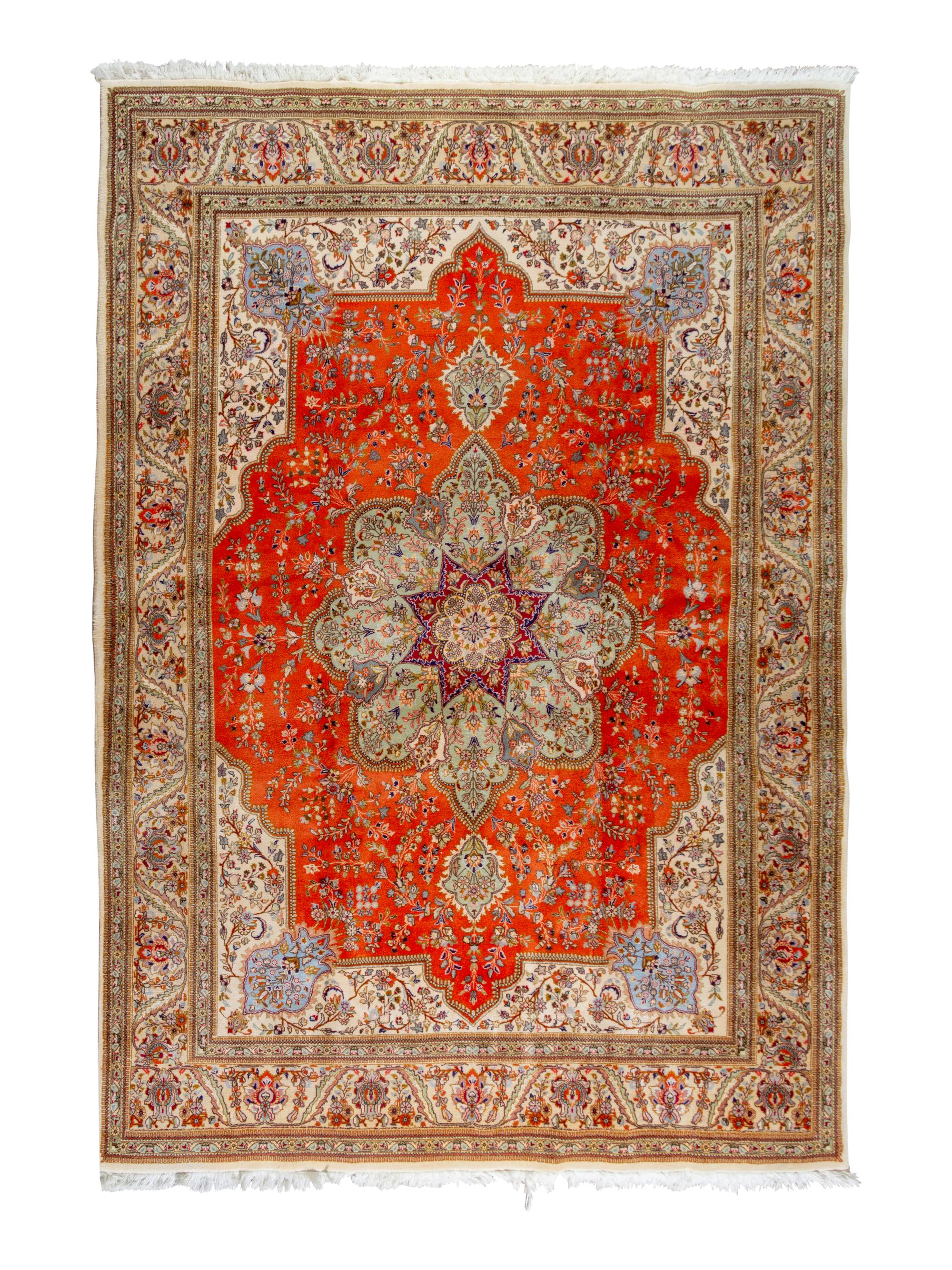 A Tabriz Wool Rug