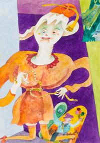 Gladys Nilsson, (American, b. 1940), Measure 4 Measure, 1994, Bird, 2001 and Pynkly Furnashed, 2002