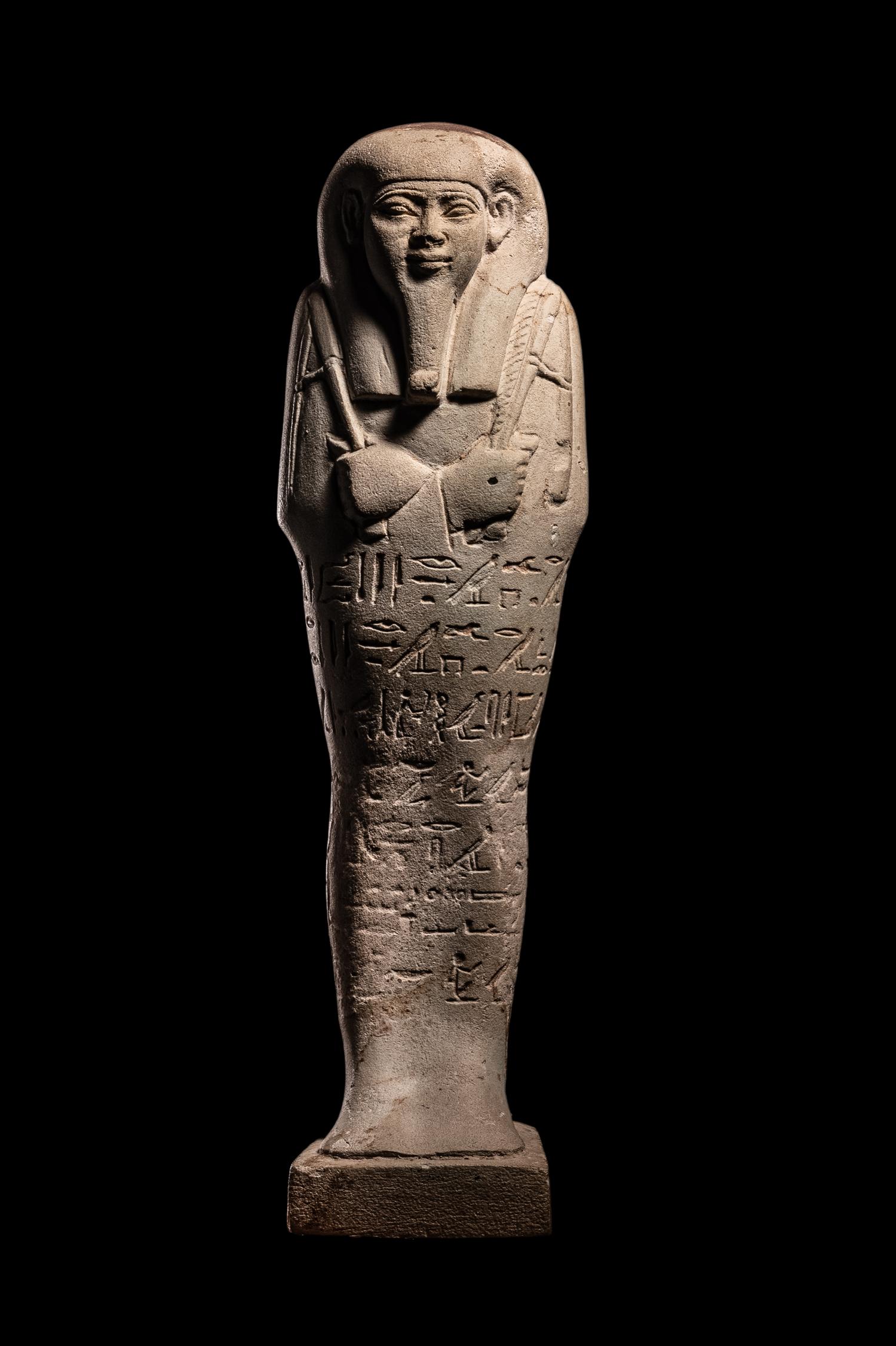 An Egyptian Faience Ushabti for Horiraa