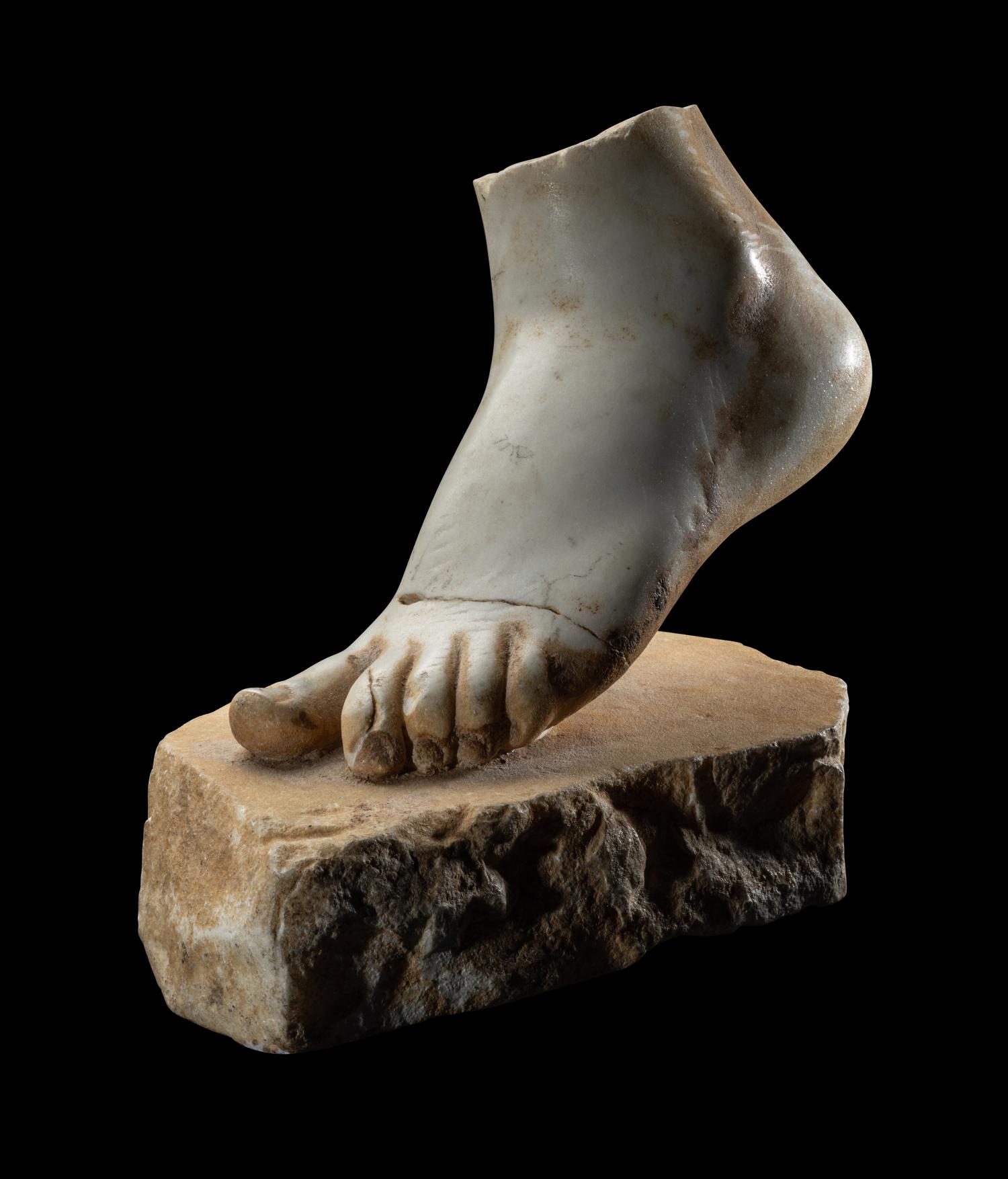 A Roman Marble Foot