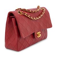 Chanel, Red Small Classic Double Flap Bag
