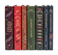 [BINDINGS] - [EASTON PRESS]. HEMINGWAY, Ernest (1899-1961). A group of 18 works in 20 volumes by Ernest Hemingway, published by the Easton Press, comprising: