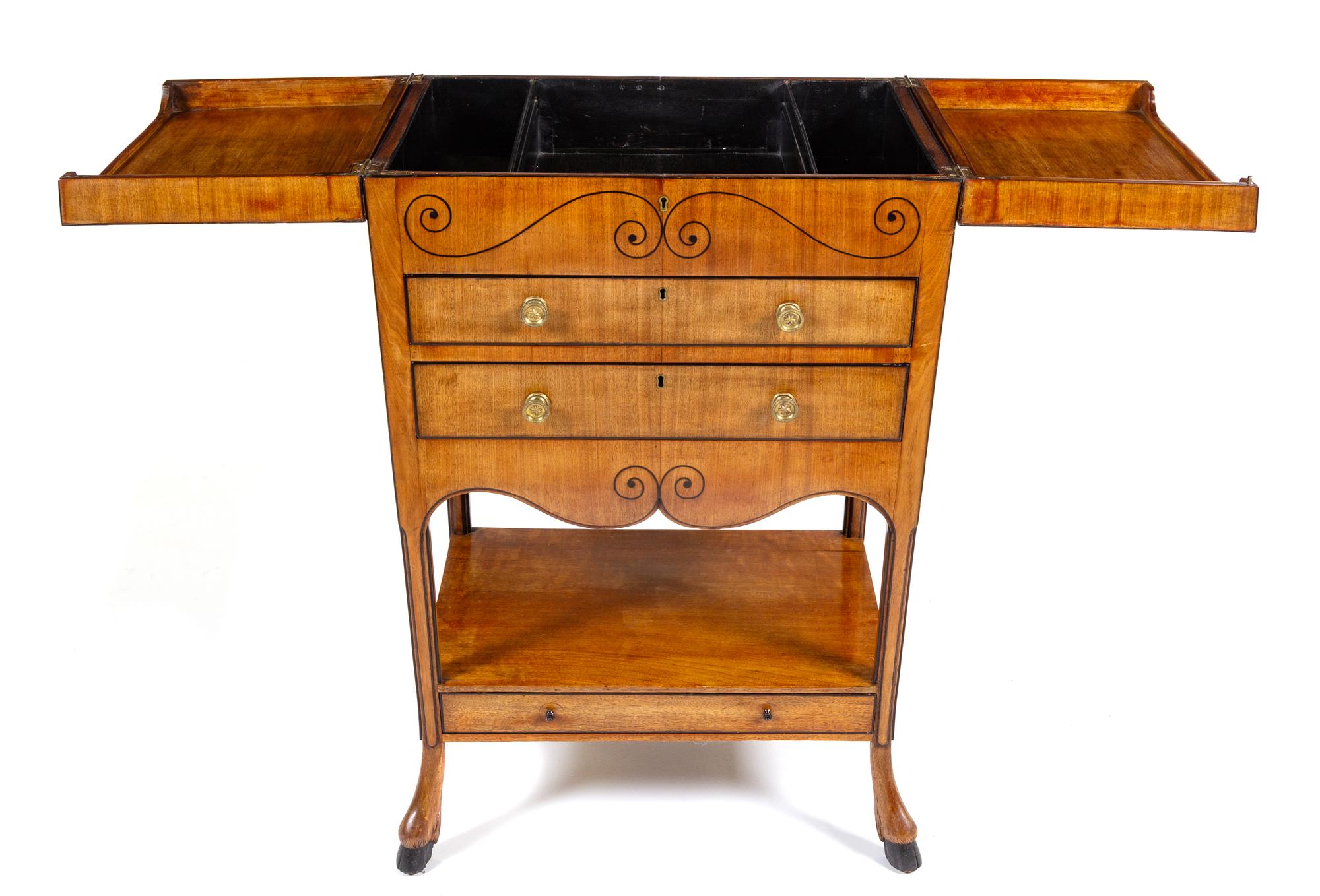 A Biedermeier Bar Cabinet