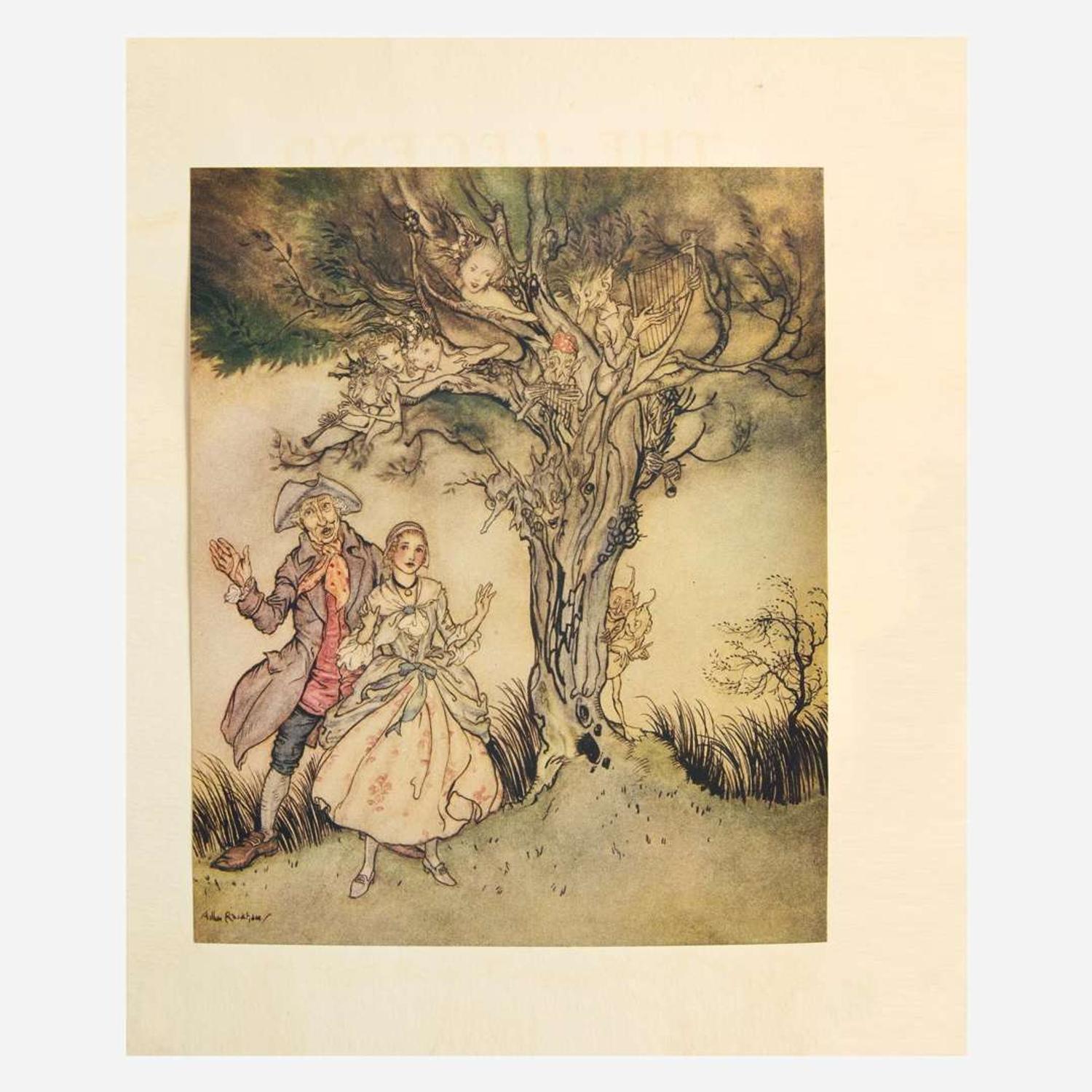 [Children's & Illustrated] [Rackham, Arthur] Irving, Washington The Legend of Sleepy Hollow