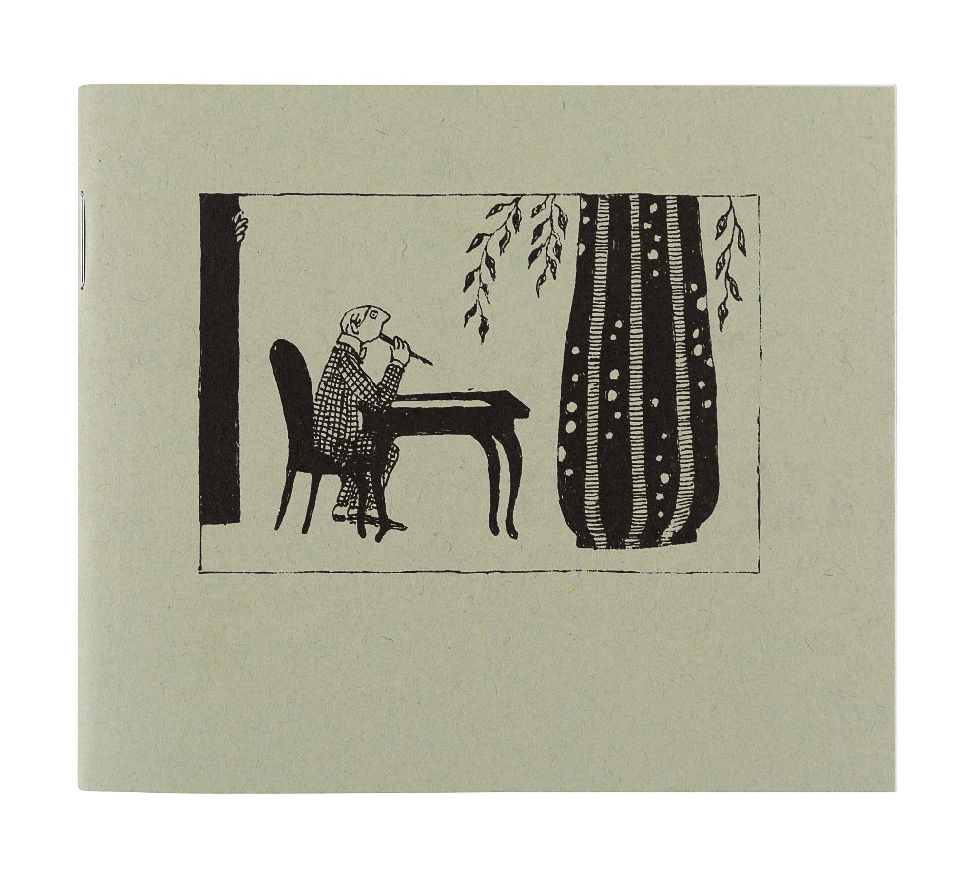 GOREY, Edward (1925-2000). The Deadly Blotter: Thoughtful Alphabet XVII . N.p.: The Fantod Press, 1997.