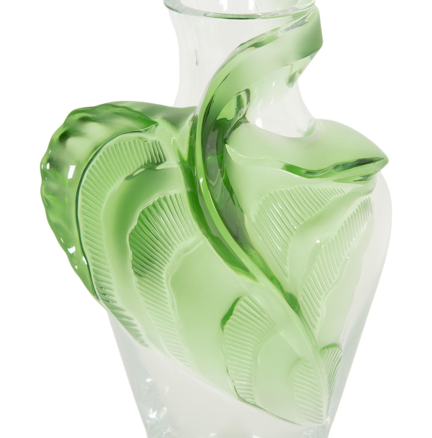 A Lalique Tanega Vase