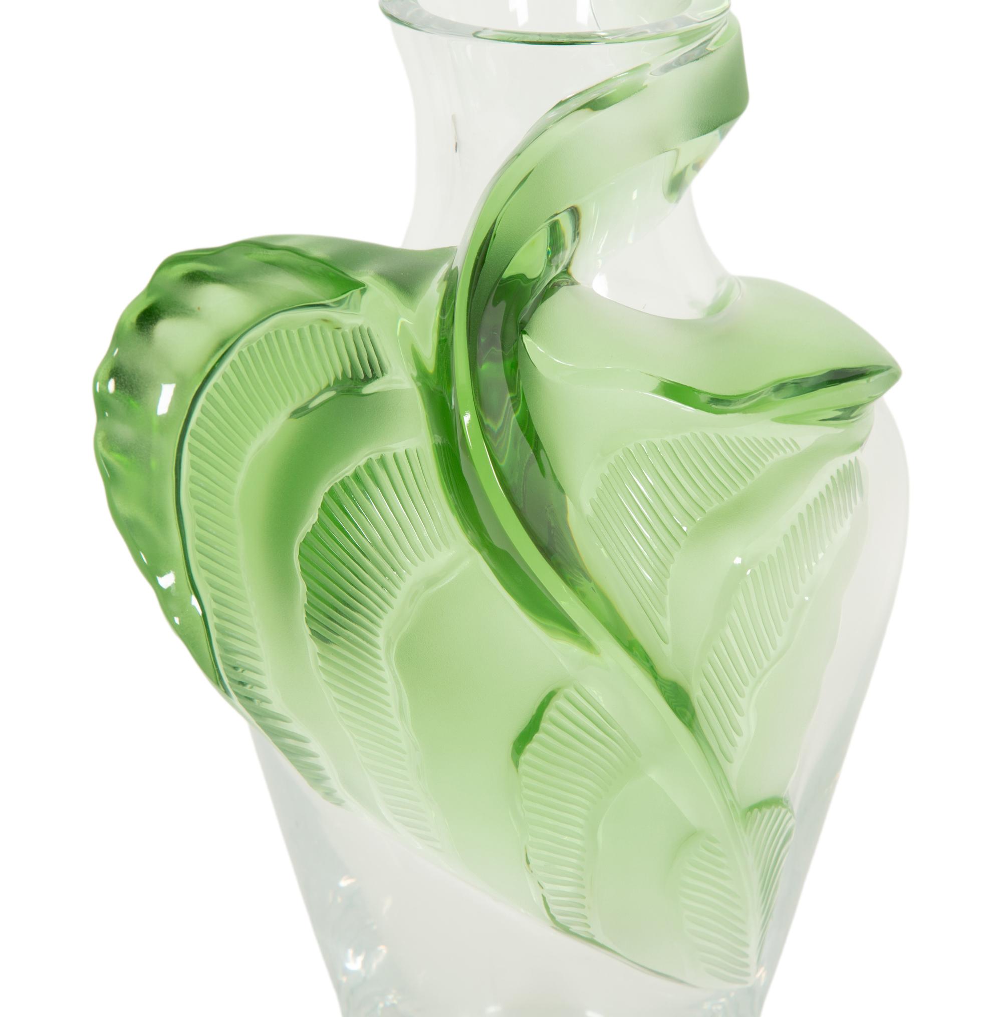 A Lalique Tanega Vase