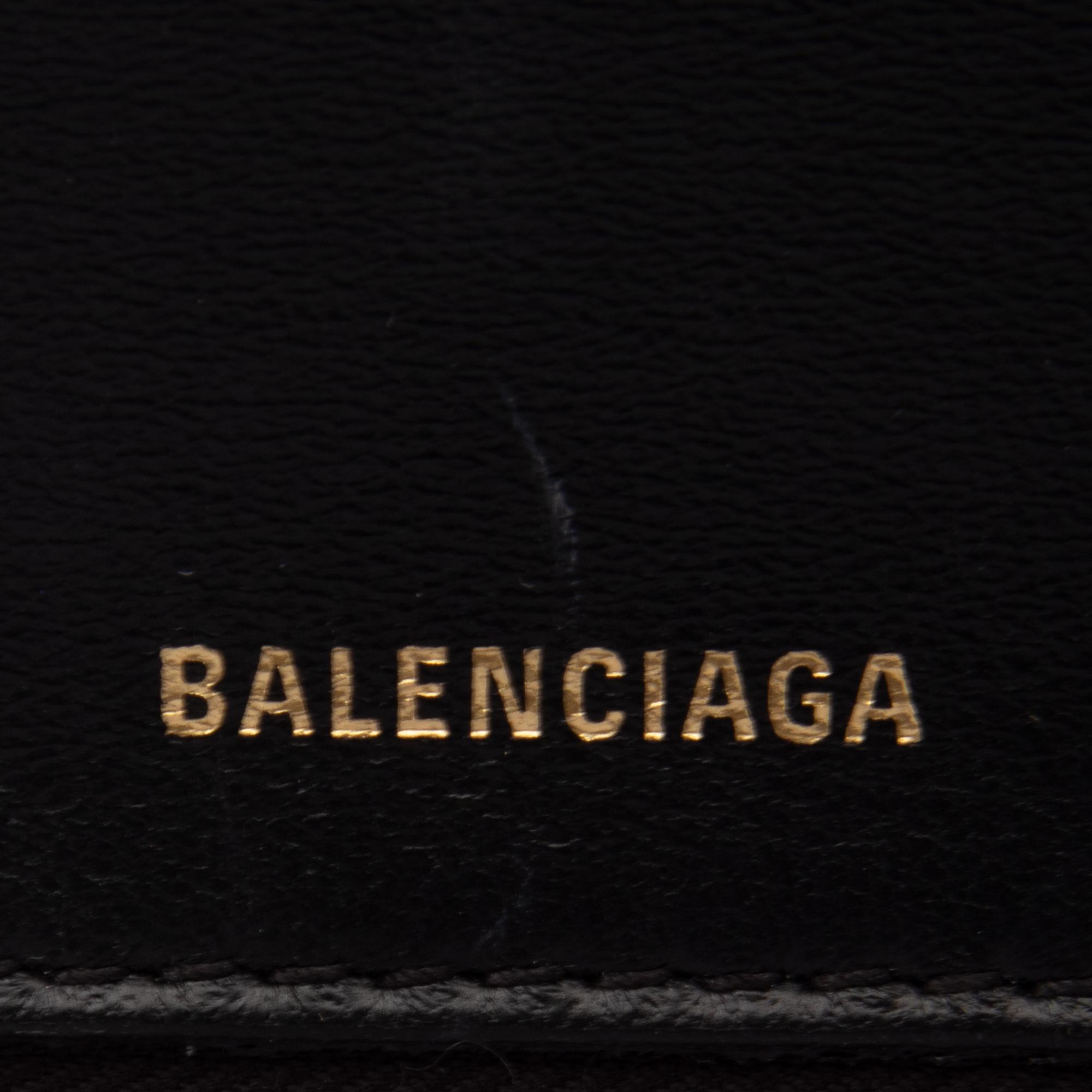 BALENCIAGA, LEOPARD-PRINT HOURGLASS BAG