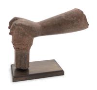 A Khmer Sandstone Arm of Vishnu