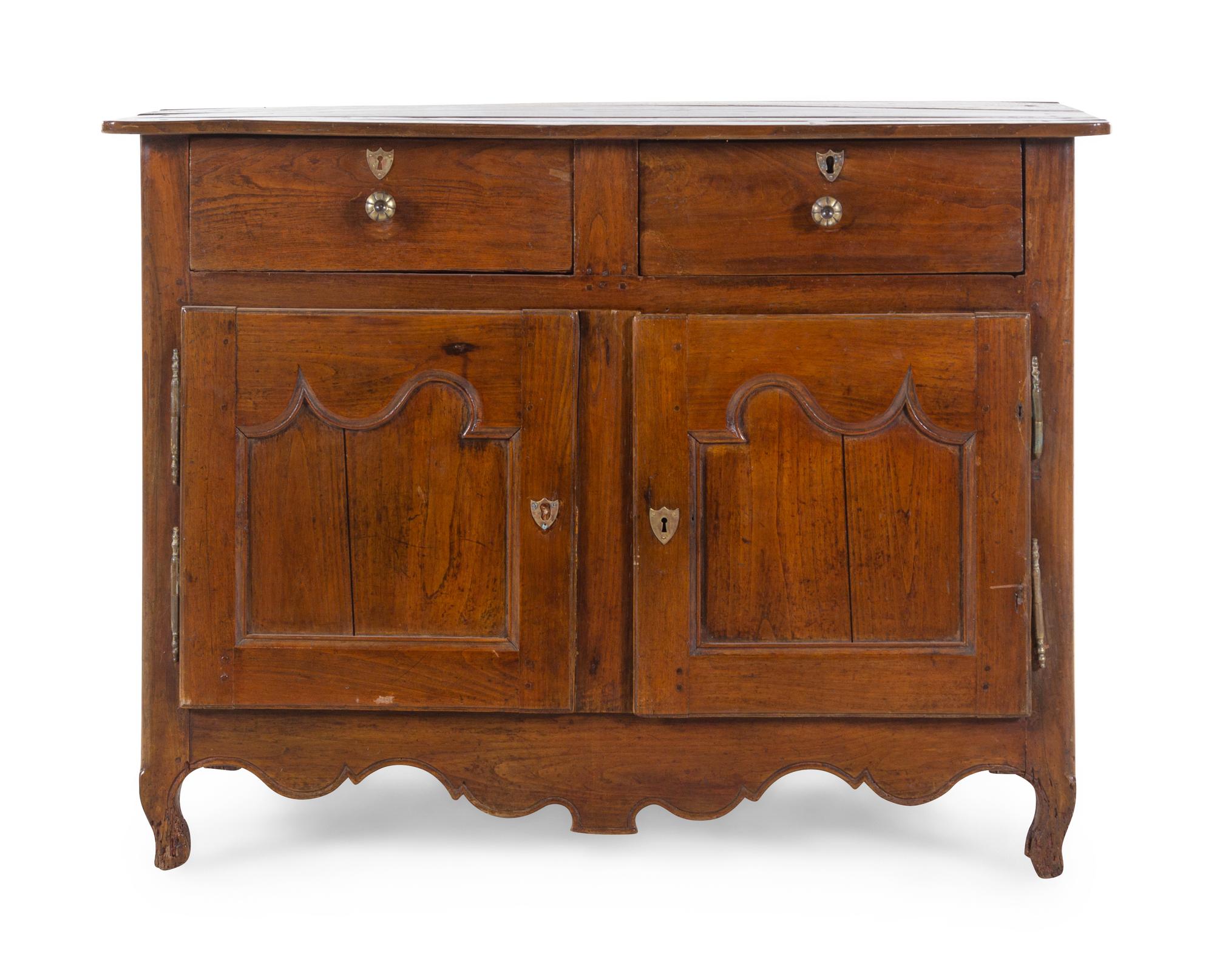 A French Provincial Fruitwood Cabinet