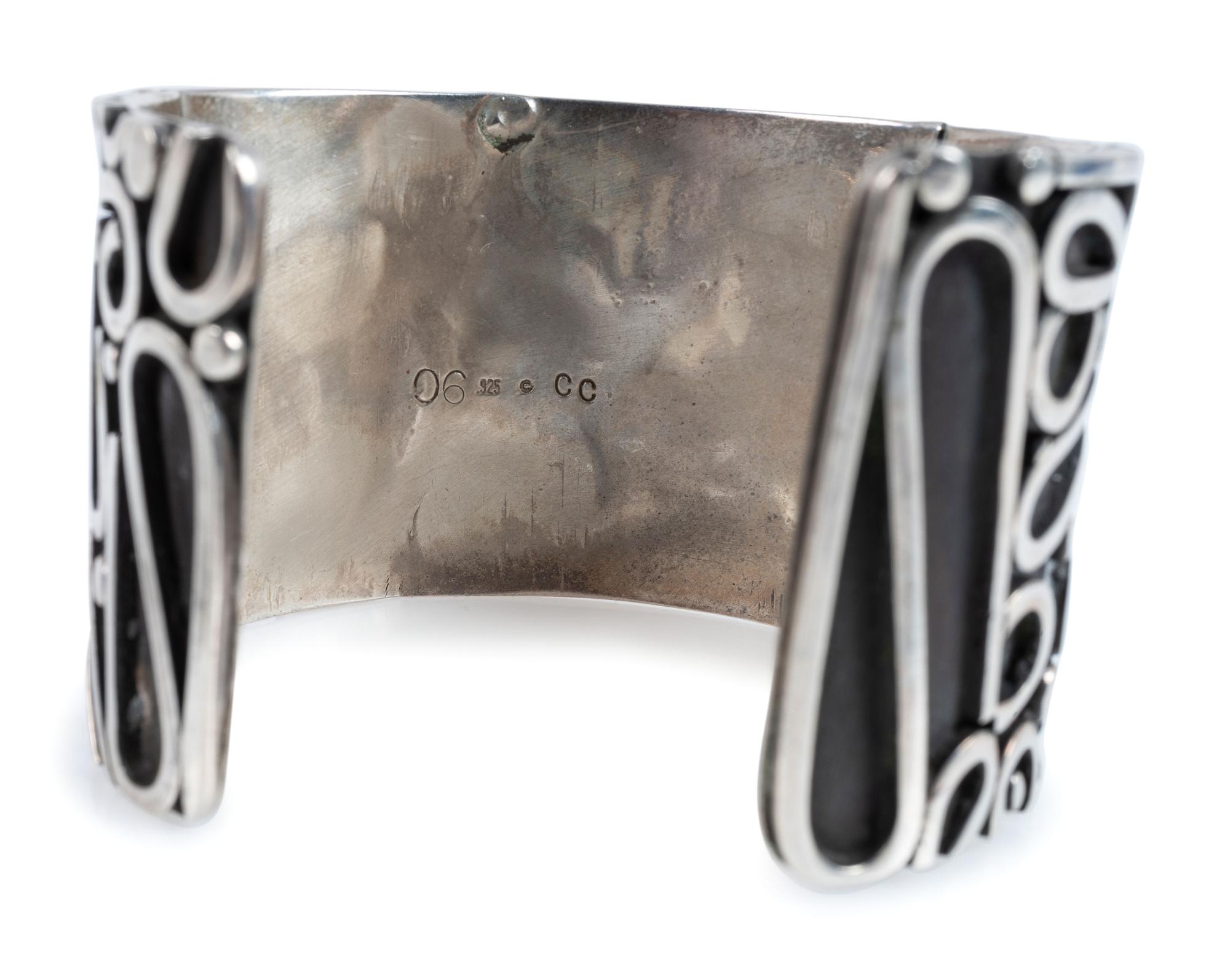 Southwestern Sterling Silver Cuff Bracelet