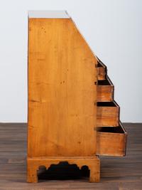 A Chippendale Maple Slant Front Desk