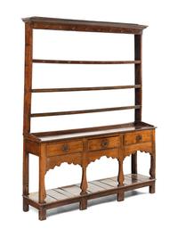 An English Oak Welsh Cupboard