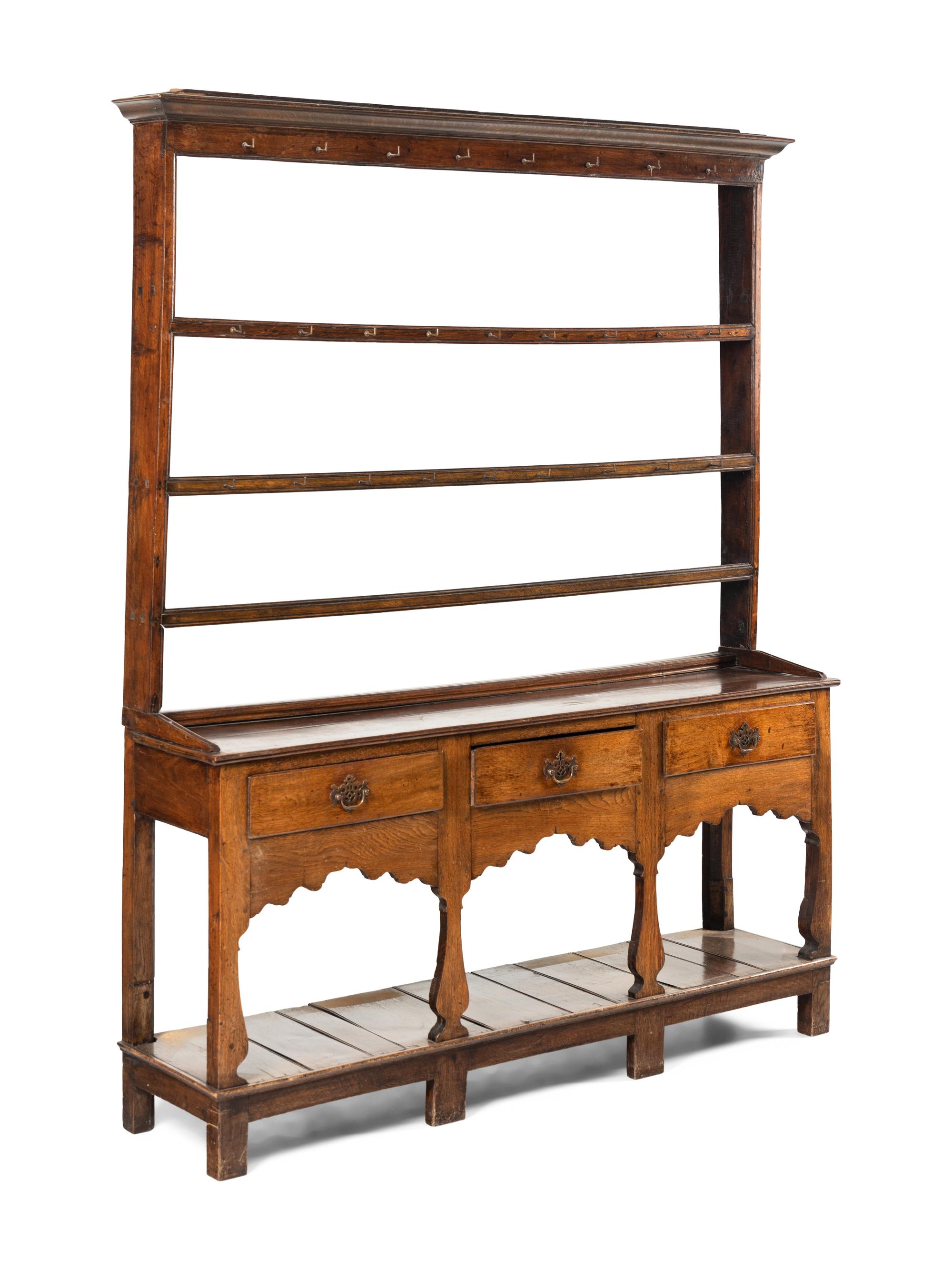 An English Oak Welsh Cupboard