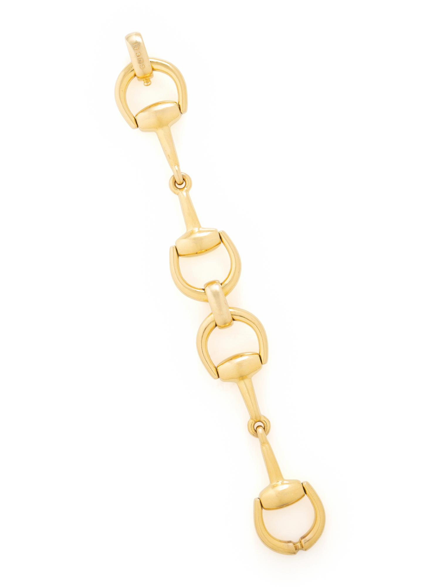 GUCCI, YELLOW GOLD BRACELET
