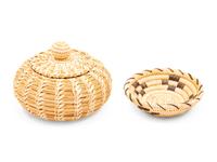 A Group of Hopi Second and Third Mesa Basketry Plaques
