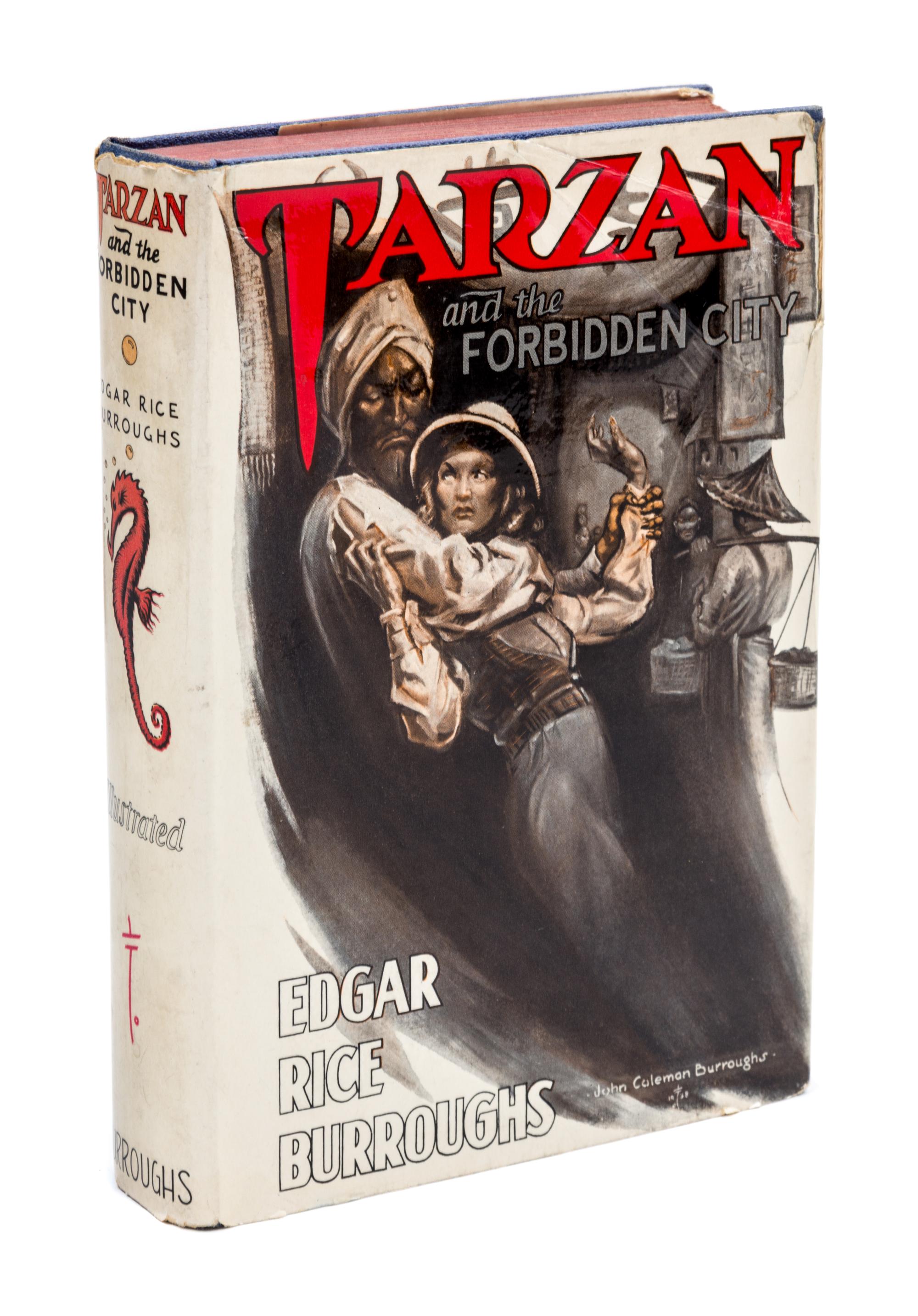 BURROUGHS, EDGAR RICE. Tarzan and the Forbidden City. Tarzana, CA, 1938. First edition.