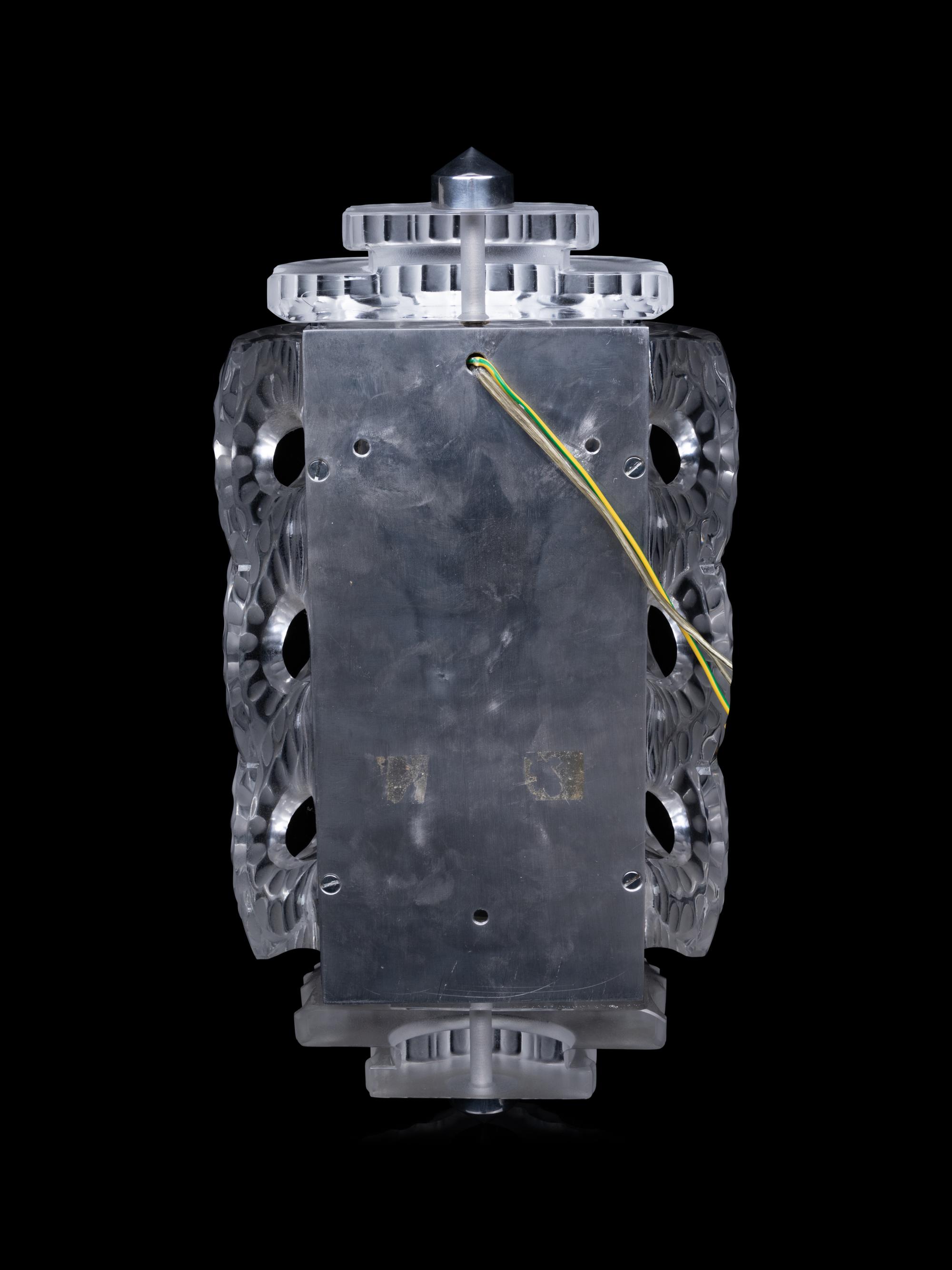 A Pair of Lalique Seville Wall Lights