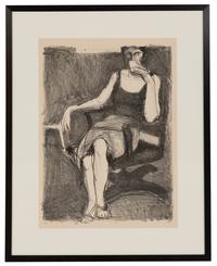 Seated Woman Drinking from a Cup , 1965