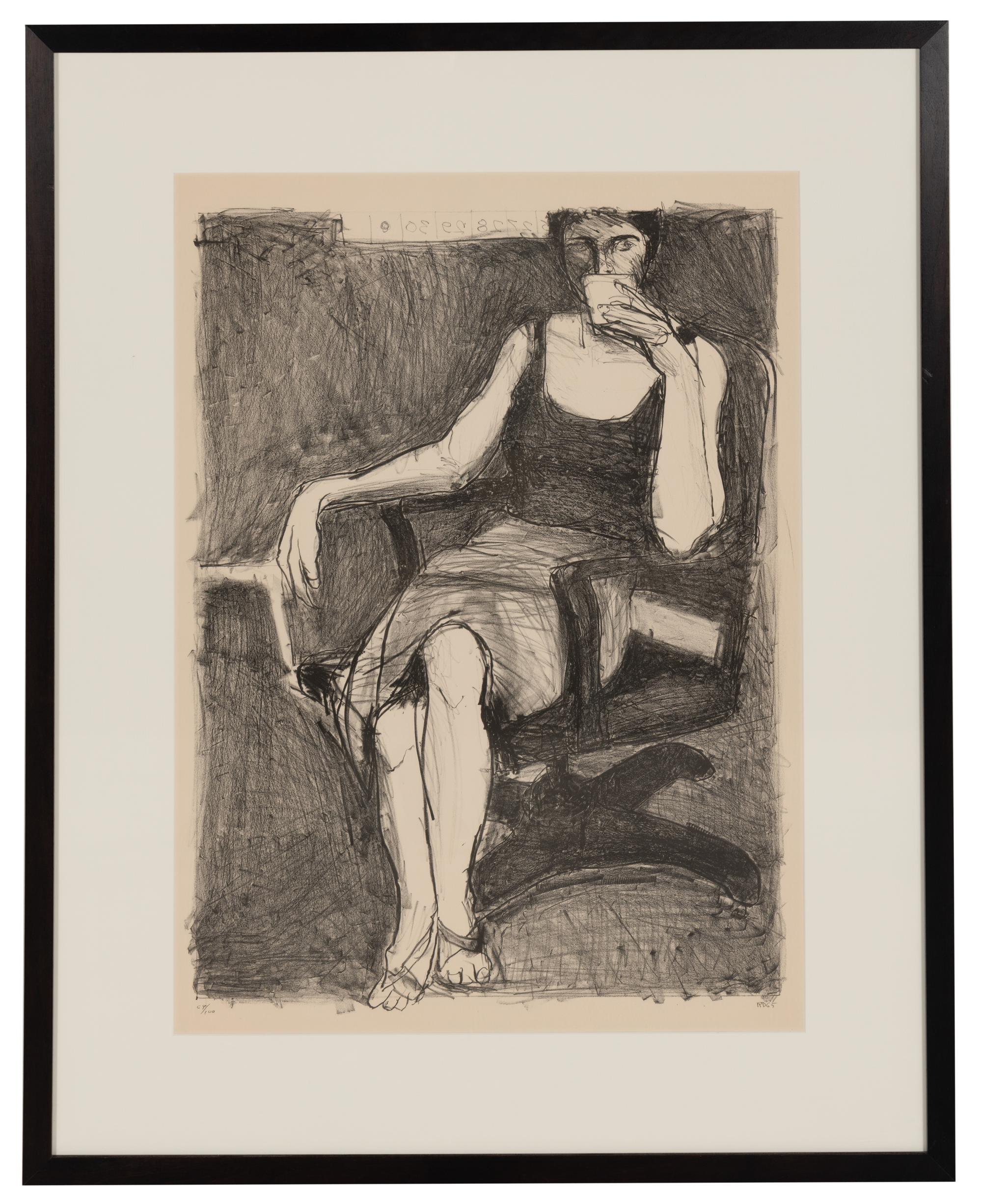 Seated Woman Drinking from a Cup , 1965