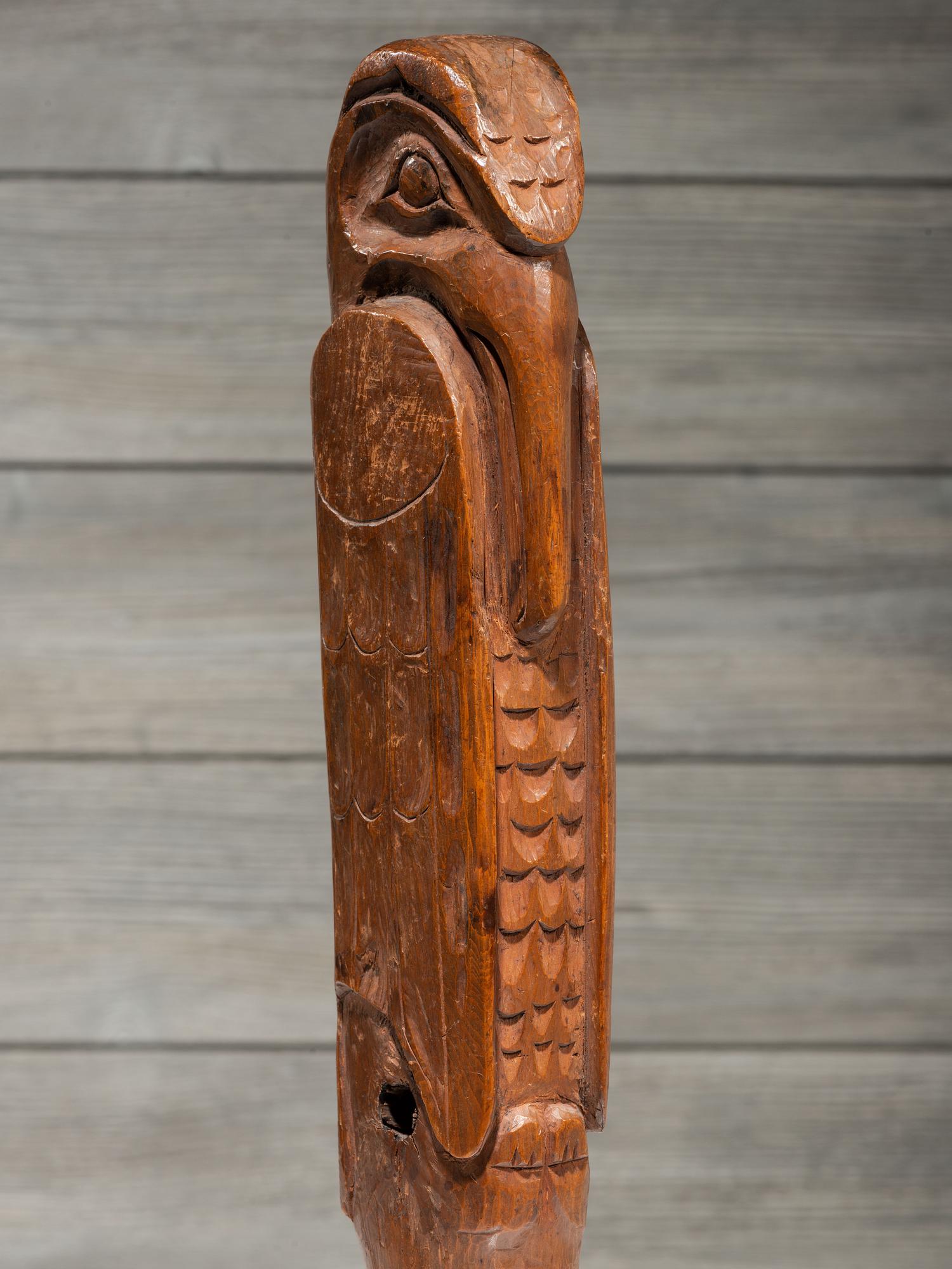 Northwest Coast Carved Halibut Club