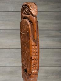 Northwest Coast Carved Halibut Club