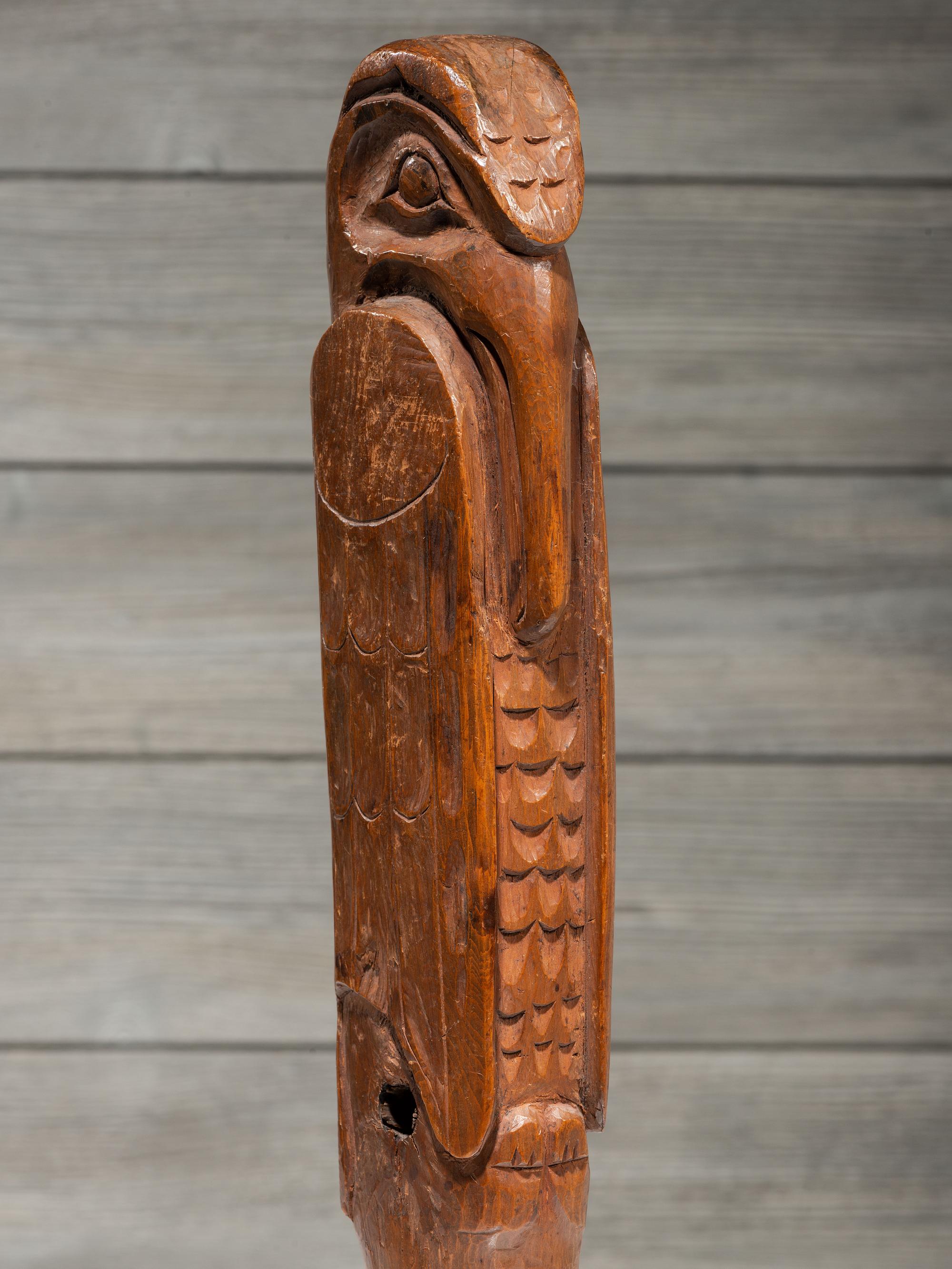 Northwest Coast Carved Halibut Club