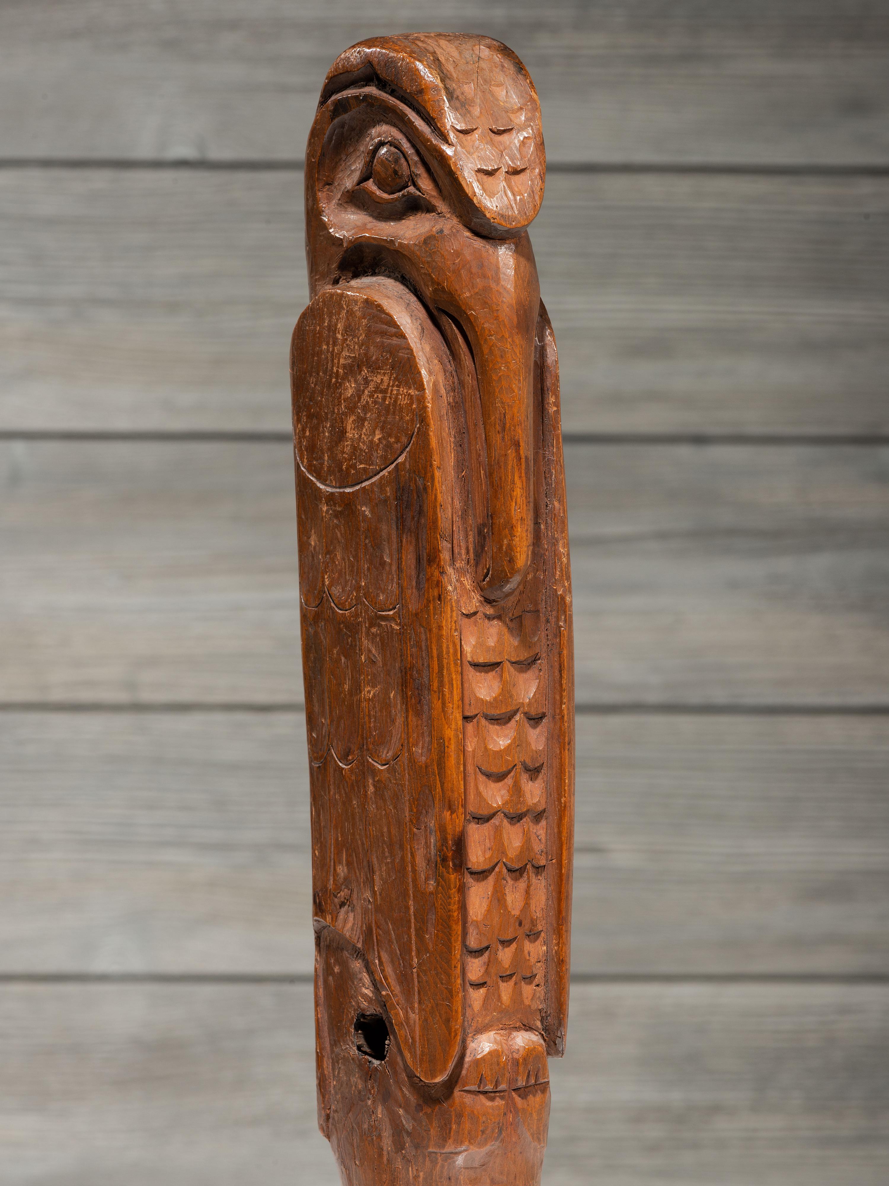Northwest Coast Carved Halibut Club