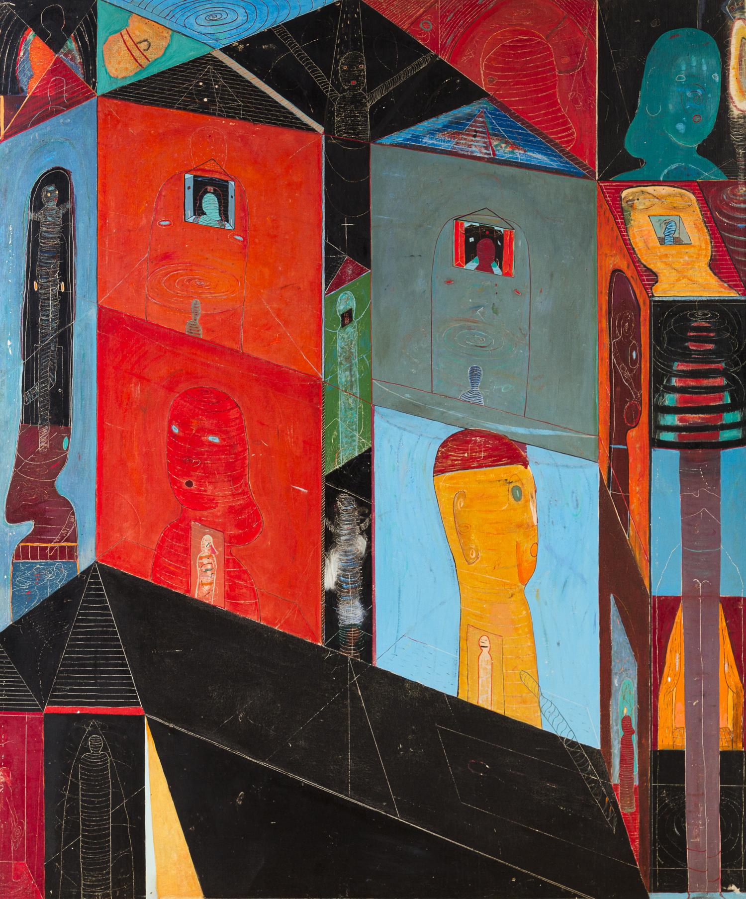 Richard Hull, (American, b. 1955), Ding, Dong