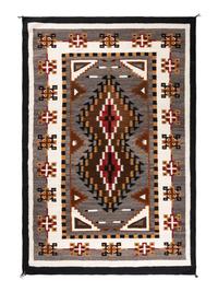 Navajo Two Grey Hills Roomsize Weaving / Rug