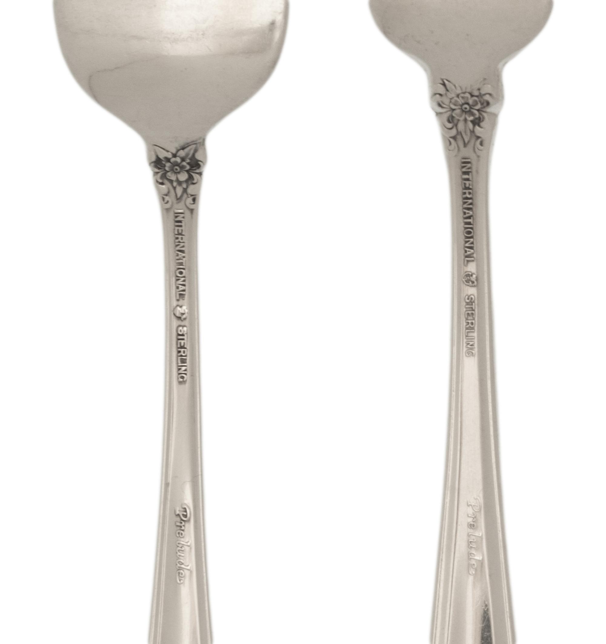 An American Silver Flatware Service