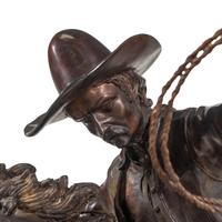 After Frederic Remington, 20th Century — Bronco Buster