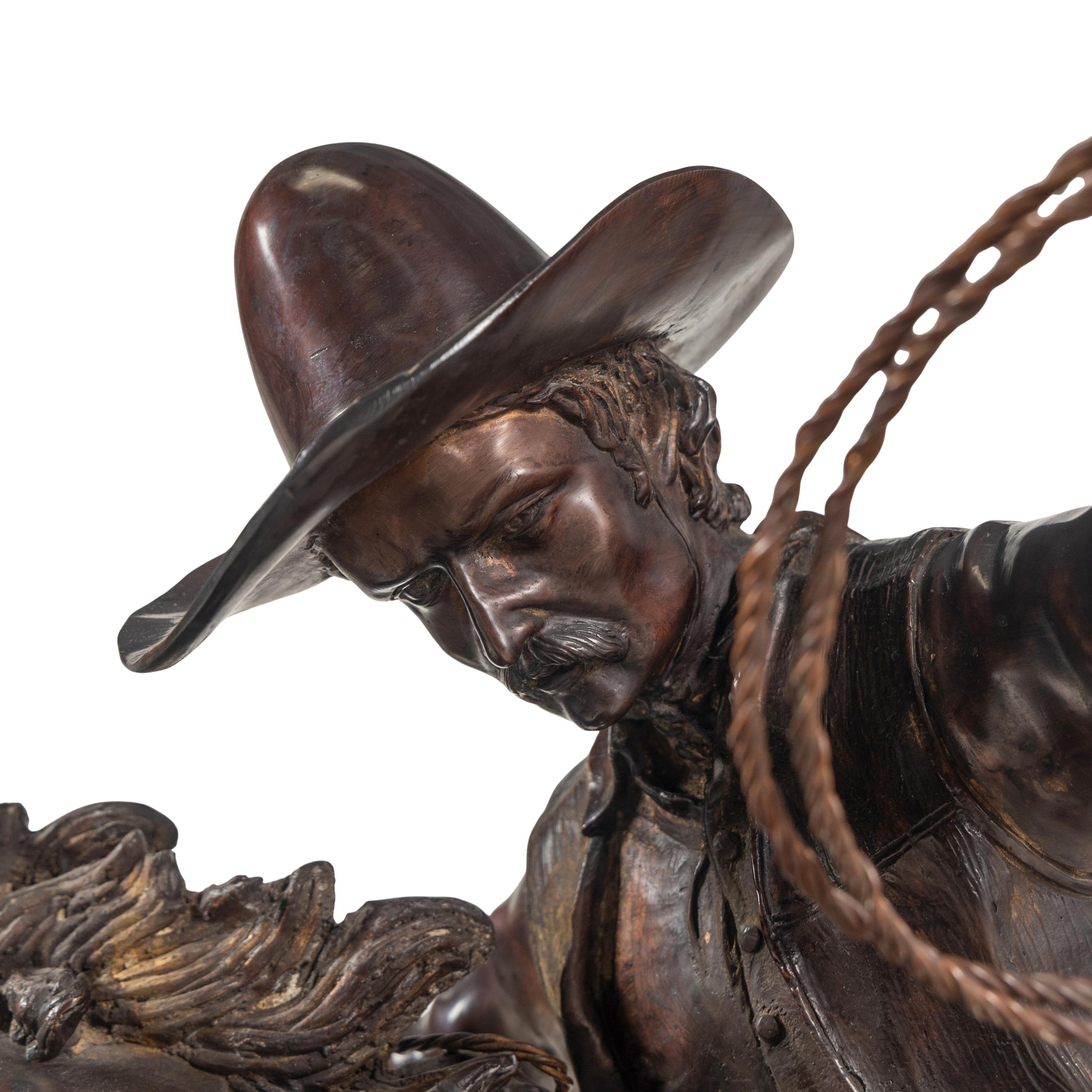 After Frederic Remington, 20th Century — Bronco Buster